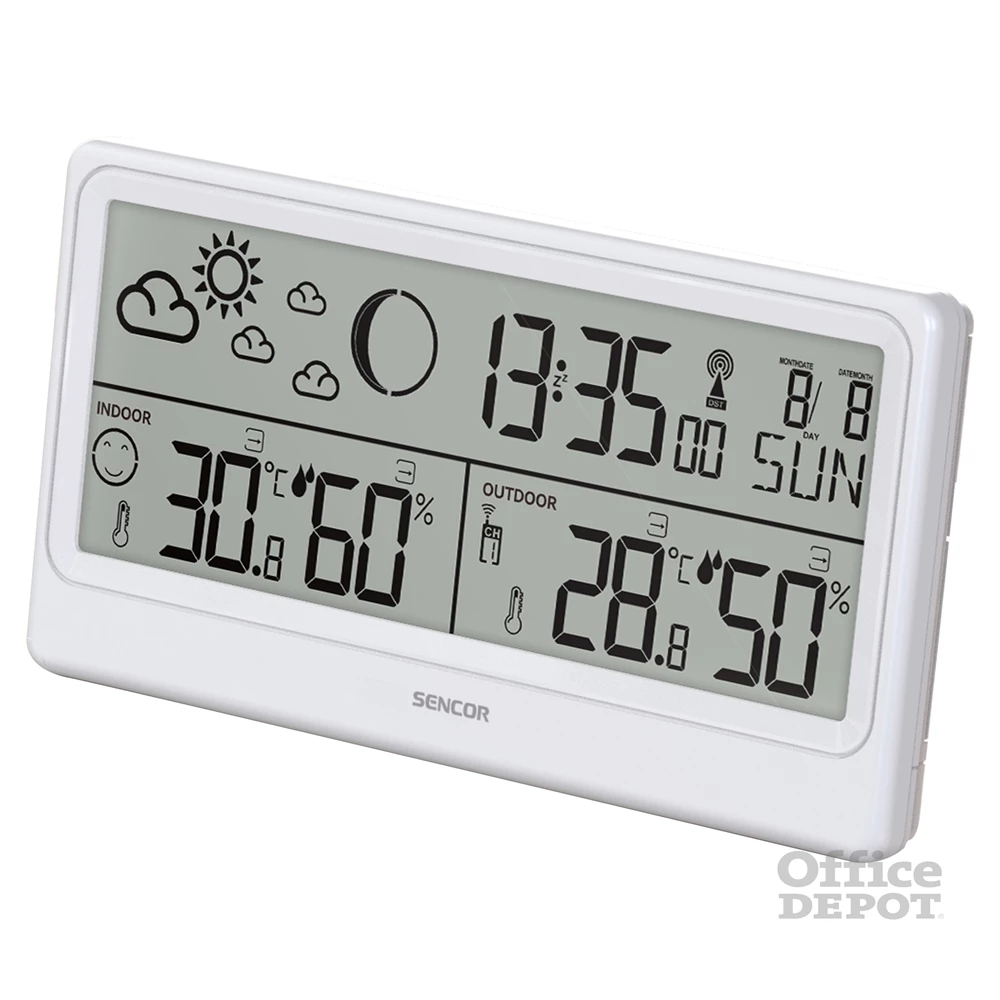 Sencor SWS 3600 időjárás állomás vezeték nélküli szenzorral