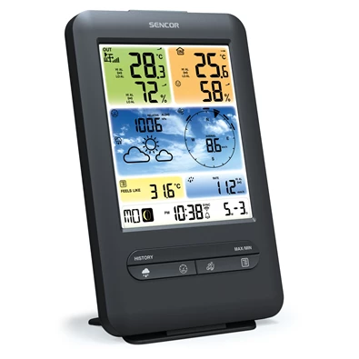 Sencor SWS 9898 WiFi professzionális meteorológiai állomás Sencor SWS 9898 WiFi professzionális meteorológiai állomás