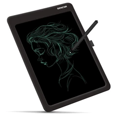 Sencor 57001202 SXP 040 BK LCD 14" fekete digitális rajztábla Sencor 57001202 SXP 040 BK LCD 14" fekete digitális rajztábla