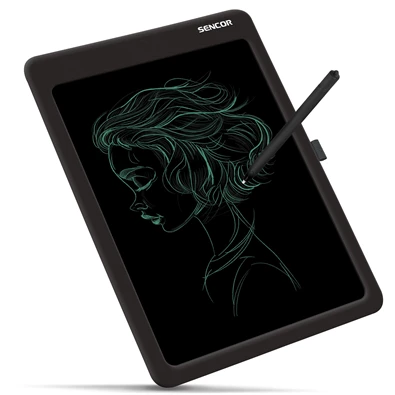 Sencor 57001202 SXP 040 BK LCD 14" fekete digitális rajztábla Sencor 57001202 SXP 040 BK LCD 14" fekete digitális rajztábla
