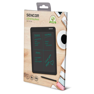 Sencor 57001202 SXP 040 BK LCD 14" fekete digitális rajztábla Sencor 57001202 SXP 040 BK LCD 14" fekete digitális rajztábla