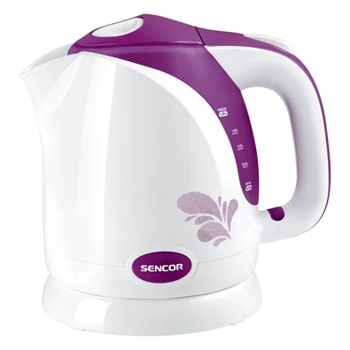 Sencor SWK 1505VT 1,5L-es fehér-lila vízforraló Sencor SWK 1505VT 1,5L-es fehér-lila vízforraló