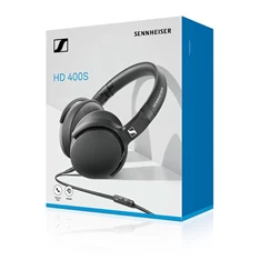 Sennheiser HD 400S fekete mikrofonos fejhallgató Sennheiser HD 400S fekete mikrofonos fejhallgató