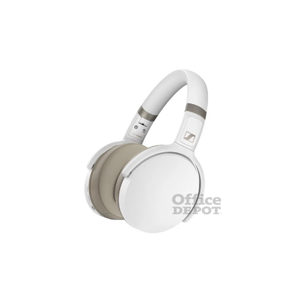Sennheiser HD 450 BT Bluetooth aktív zajszűrős fehér fejhallgató