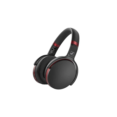 Sennheiser HD 458 BT Bluetooth aktív zajszűrős fekete-bordó fejhallgató Sennheiser HD 458 BT Bluetooth aktív zajszűrős fekete-bordó fejhallgató