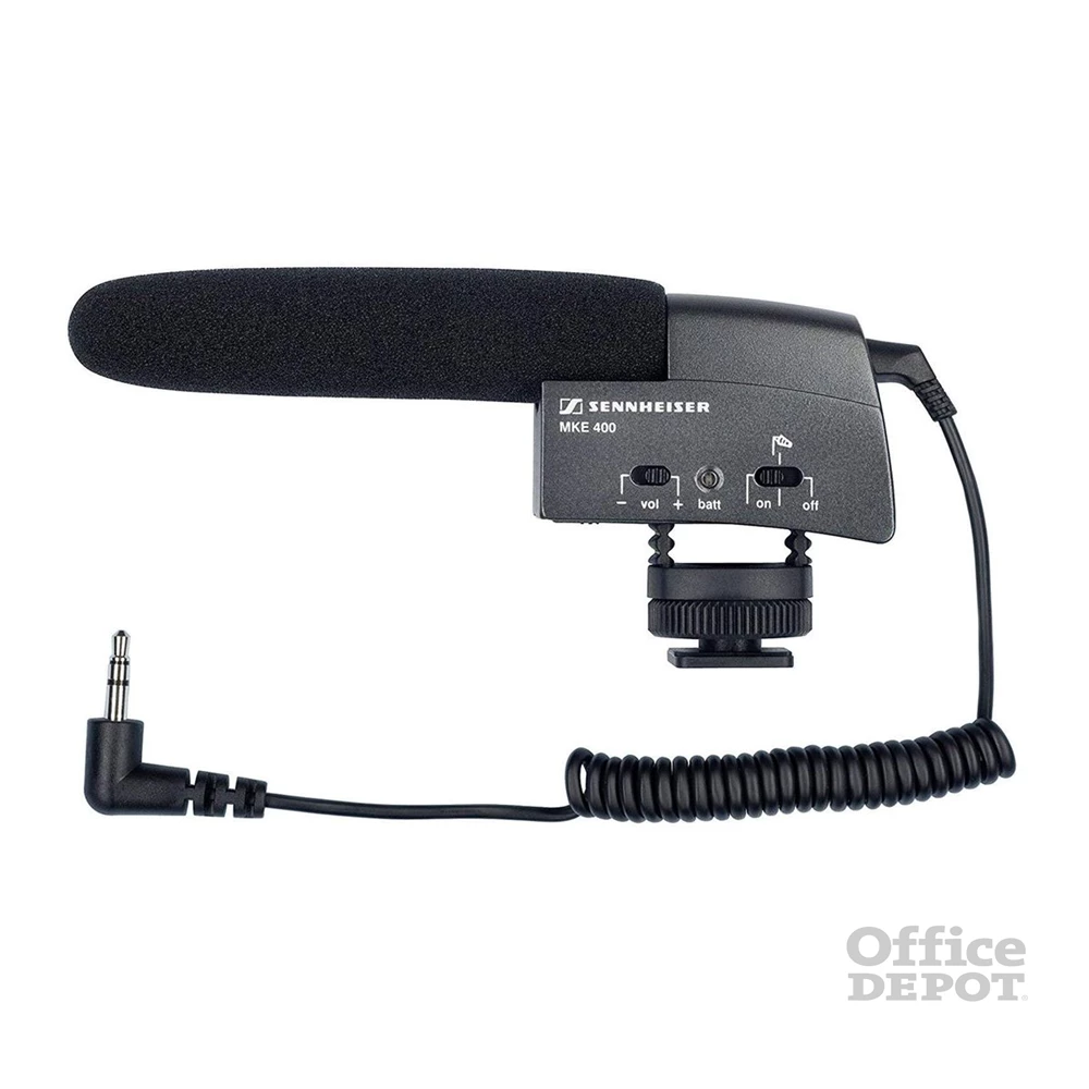 Sennheiser MKE 400 kamera puska mikrofon
