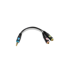 Sennheiser PCV 07 (Mac) sztereó jack apa 3.5 mm > 2 x sztereo jack anya adapter, 3.5 mm Sennheiser PCV 07 (Mac) sztereó jack apa 3.5 mm > 2 x sztereo jack anya adapter, 3.5 mm
