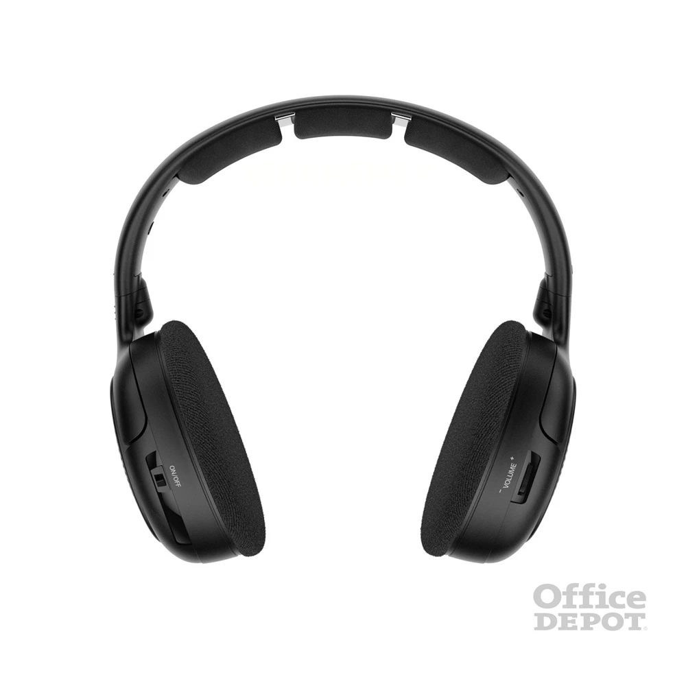 Sennheiser RS 120-W fekete vezeték nélküli TV fejhallgató