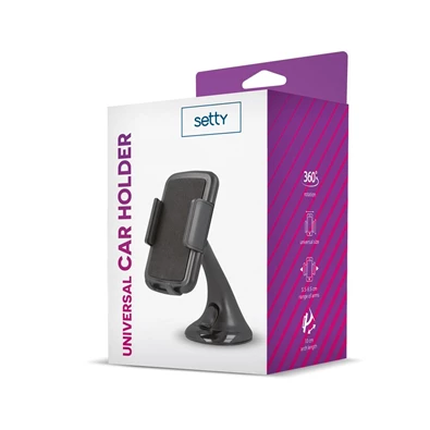 Setty TF-0033 U16 univerzális autós telefon tartó Setty TF-0033 U16 univerzális autós telefon tartó