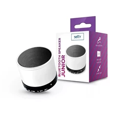 Setty TF-0158 bluetooth mini hangszóró Junior Bluetooth Speaker fehér Setty TF-0158 bluetooth mini hangszóró Junior Bluetooth Speaker fehér