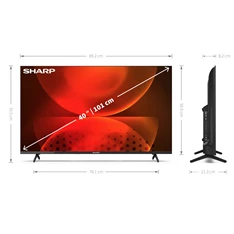 Sharp 40" 40FH2EA Full HD Android Smart LED TV (Újracsomagolt) Sharp 40" 40FH2EA Full HD Android Smart LED TV (Újracsomagolt)