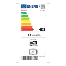 Sharp 43" 43BN5EA 4K UHD Android Smart LED TV (Újracsomagolt)
