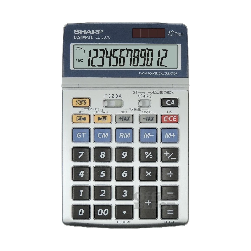 Sharp EL337C irodai asztali számológép