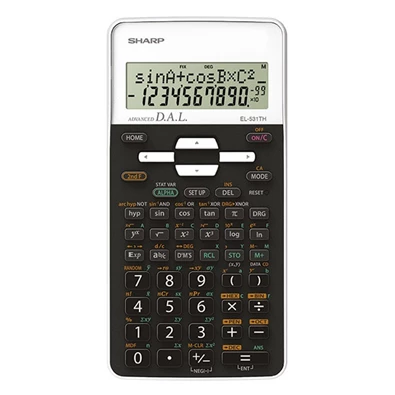 Sharp EL531THBWH 273 funkciós tudományos számológép Sharp EL531THBWH 273 funkciós tudományos számológép