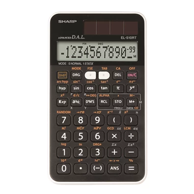 Sharp EL-510RTB 169 funkciós napelemes tudományos számológép Sharp EL-510RTB 169 funkciós napelemes tudományos számológép