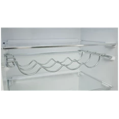 Sharp SJ-FBB05DTXWE-EU fehér, alulfagyasztós, Hűtő:204L, Fagyasztó:84L, Nanofrost hűtőszekrény