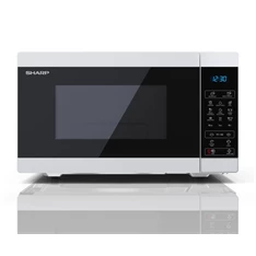 Sharp YC-MG51E-W fekete-fehér mikrohullámú sütő Sharp YC-MG51E-W fekete-fehér mikrohullámú sütő