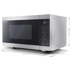 Sharp YC-MS51ES mikrohullámú sütő Sharp YC-MS51ES mikrohullámú sütő