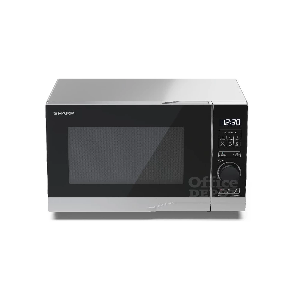 Sharp YC-PS204AE-S 700W 20L ezüst mikrohullámú sütő