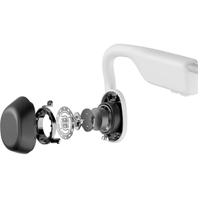 Shokz OpenMove csontvezetéses Bluetooth fehér Open-Ear Lifestyle sport fejhallgató Shokz OpenMove csontvezetéses Bluetooth fehér Open-Ear Lifestyle sport fejhallgató