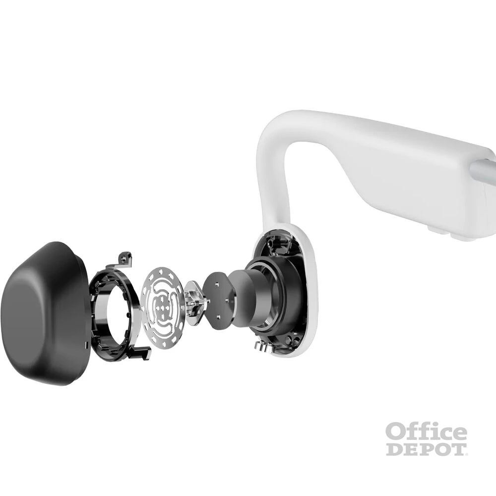 Shokz OpenMove csontvezetéses Bluetooth fehér Open-Ear Lifestyle sport fejhallgató