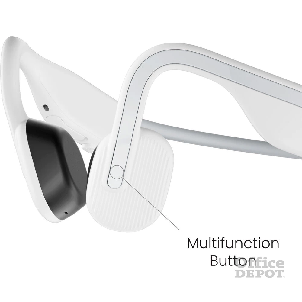 Shokz OpenMove csontvezetéses Bluetooth fehér Open-Ear Lifestyle sport fejhallgató