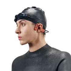 Shokz OpenSwim Pro csontvezetéses vezeték nélküli piros 32GB, kettős mód Bluetooth+MP3 lejátszós fejhallgató Shokz OpenSwim Pro csontvezetéses vezeték nélküli piros 32GB, kettős mód Bluetooth+MP3 lejátszós fejhallgató