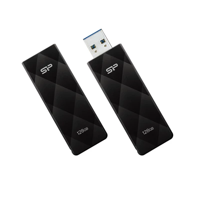 Silicon Power 128GB USB 3.2 Gen1 fekete Blaze B20 Flash Drive Silicon Power 128GB USB 3.2 Gen1 fekete Blaze B20 Flash Drive
