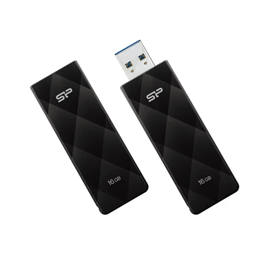 Silicon Power 16GB USB 3.2 Gen1 fekete Blaze B20 Flash Drive Silicon Power 16GB USB 3.2 Gen1 fekete Blaze B20 Flash Drive