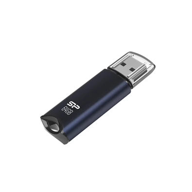 Silicon Power 64GB USB 3.2 Gen1 kék Marvel M02 Flash Drive Silicon Power 64GB USB 3.2 Gen1 kék Marvel M02 Flash Drive