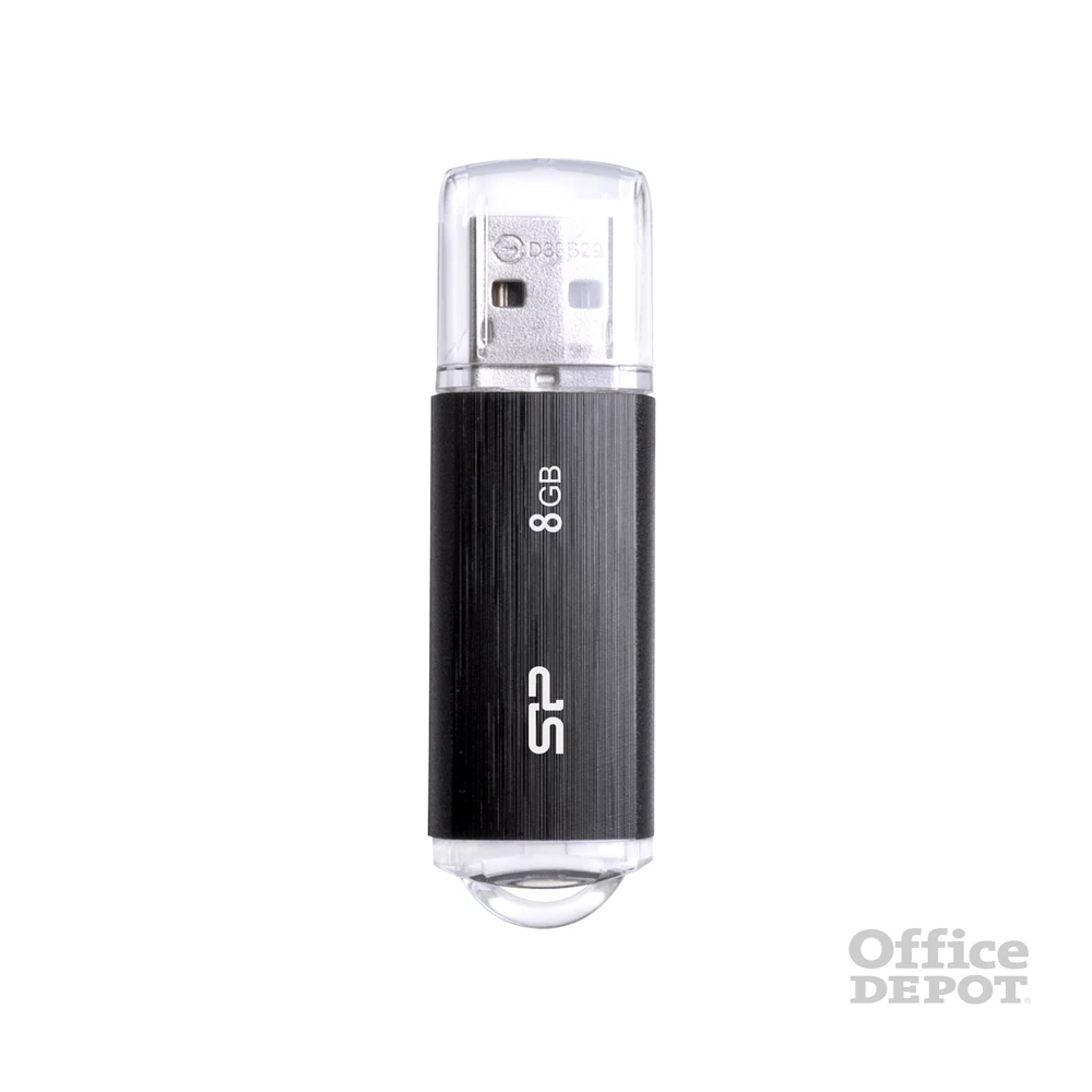 Silicon Power 8GB USB 2.0 fekete Ultima U02 Flash Drive