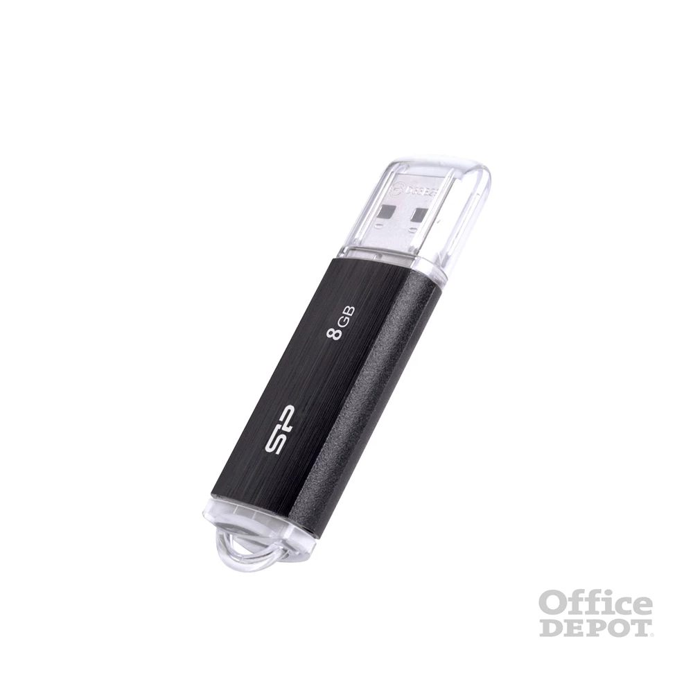Silicon Power 8GB USB 2.0 fekete Ultima U02 Flash Drive