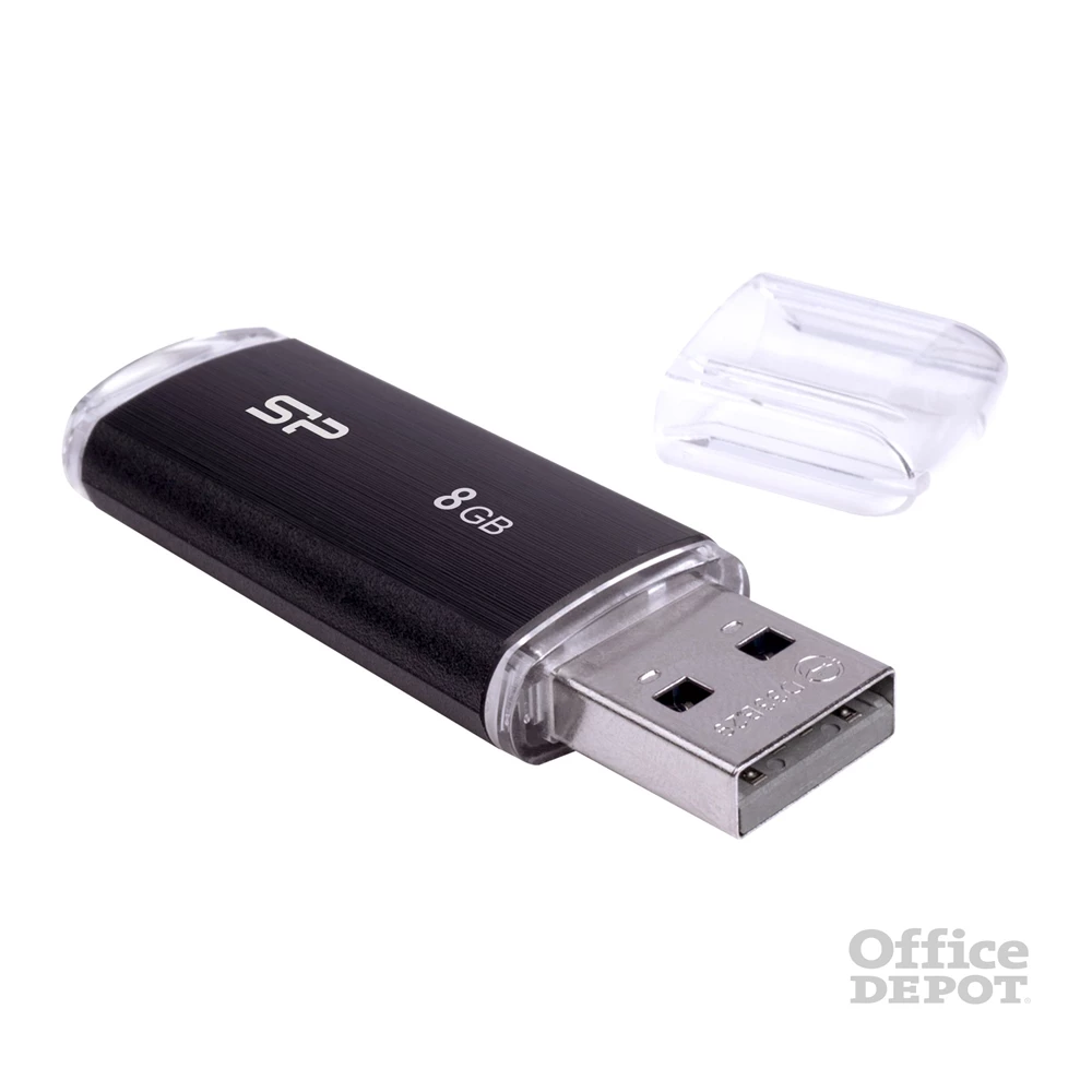 Silicon Power 8GB USB 2.0 fekete Ultima U02 Flash Drive