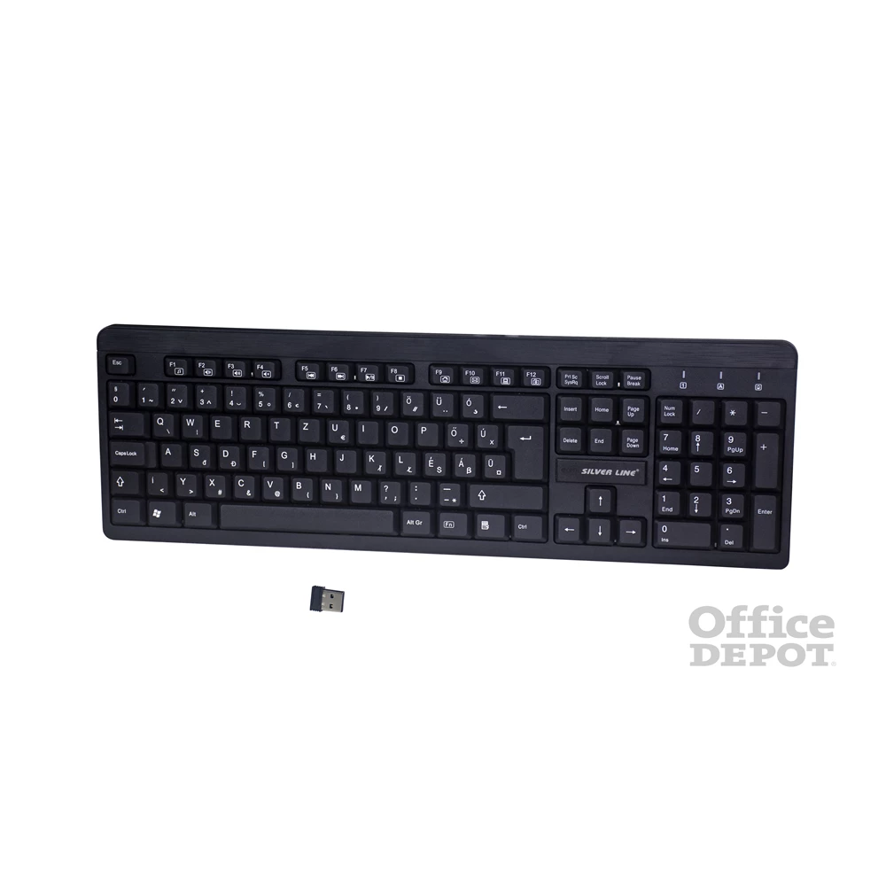 Silverline WK-627 HUN vezeték nélküli billentyűzet