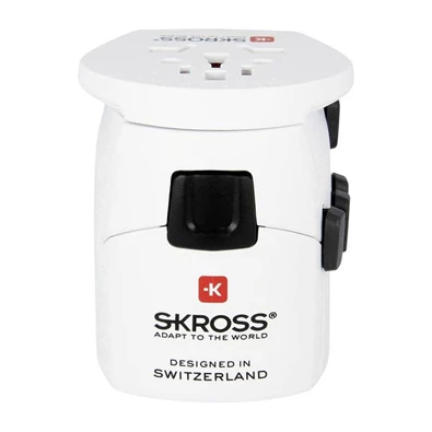 SKROSS PRO WORLD, a legbiztonságosabb hálózati csatlakozó átalakító, földelt SKROSS PRO WORLD, a legbiztonságosabb hálózati csatlakozó átalakító, földelt