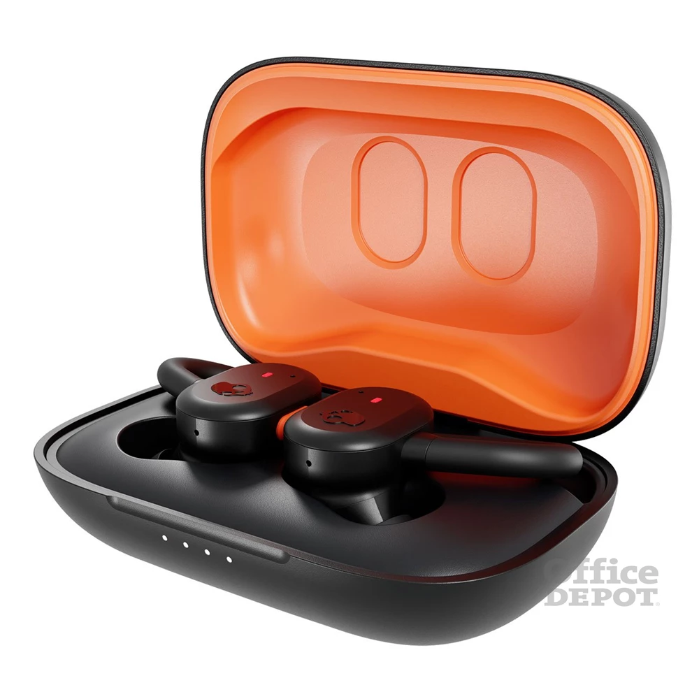 Skullcandy PUSH ACTIVE True Wireless Bluetooth fekete sport fülhallgató