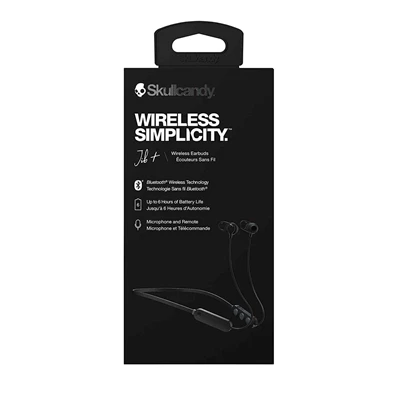 Skullcandy S2JPW-M003 JIB+ Bluetooth nyakpántos fekete fülhallgató Skullcandy S2JPW-M003 JIB+ Bluetooth nyakpántos fekete fülhallgató