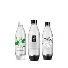 SodaStream Fuse Pepsi TriPack 3x1l szénsavasító palack szett SodaStream Fuse Pepsi TriPack 3x1l szénsavasító palack szett