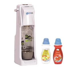 Sodaco B100F Basic fehér szódagép + 3 db szörp