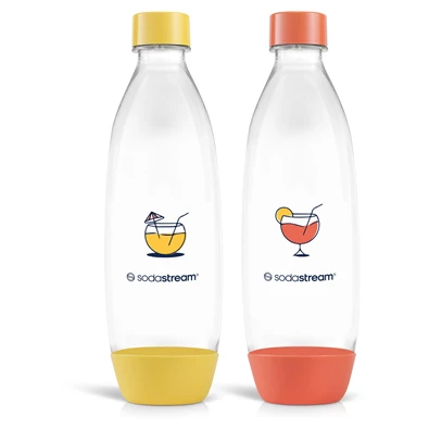 Sodastream Bo Fuse Duo 2x1l narancs-citrom palack szett Sodastream Bo Fuse Duo 2x1l narancs-citrom palack szett