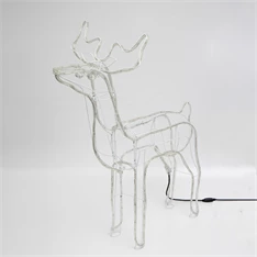 Somogyi ROPE 1 85x98,5 cm rope-light világító szarvas