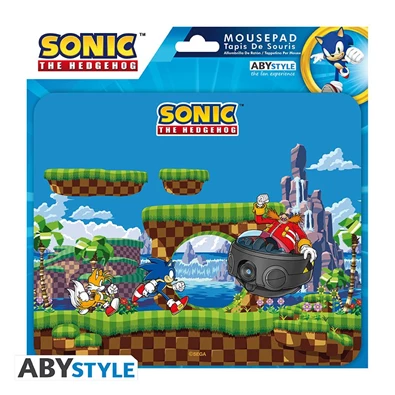 Sonic "Sonic, Tails & Doctor Robotnik" szövet egérpad Sonic "Sonic, Tails & Doctor Robotnik" szövet egérpad