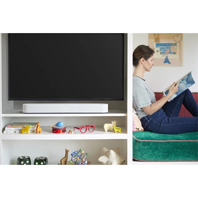Sonos Beam (Gen2) Wi-Fi/LAN/HDMI multiroom 3.0 fehér hangprojektor Sonos Beam (Gen2) Wi-Fi/LAN/HDMI multiroom 3.0 fehér hangprojektor