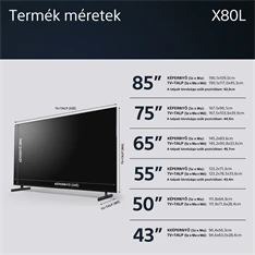 Sony 55" KD55X80LAEP 4K UHD Smart LED TV Sony 55" KD55X80LAEP 4K UHD Smart LED TV