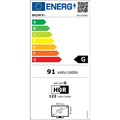 Sony 55" KD55X80LAEP 4K UHD Smart LED TV Sony 55" KD55X80LAEP 4K UHD Smart LED TV