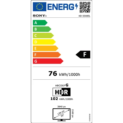 Sony 55" KD55X85LAEP 4K UHD Smart LED TV