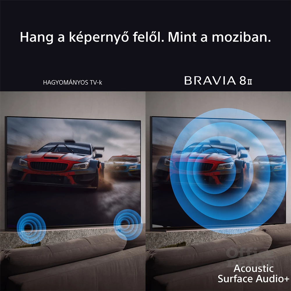 Sony 65" Bravia 8 II K65XR8M25BP 4K UHD Smart QD-OLED TV