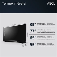 Sony 65" XR65A80LAEP 4K UHD Smart OLED TV Sony 65" XR65A80LAEP 4K UHD Smart OLED TV