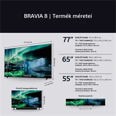 Sony 77" K77XR80PAEP 4K UHD Smart OLED TV