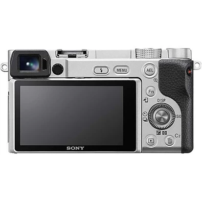 Sony A6100 MILC kit ezüst fényképezőgép Sony A6100 MILC kit ezüst fényképezőgép
